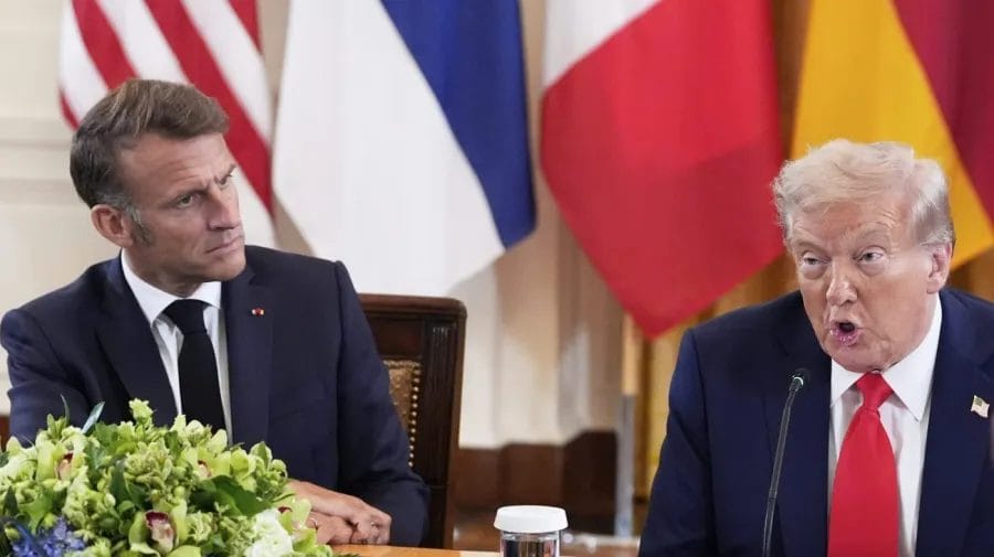 Trump threatens champagne tariffs over Macron’s Gaza board refusal