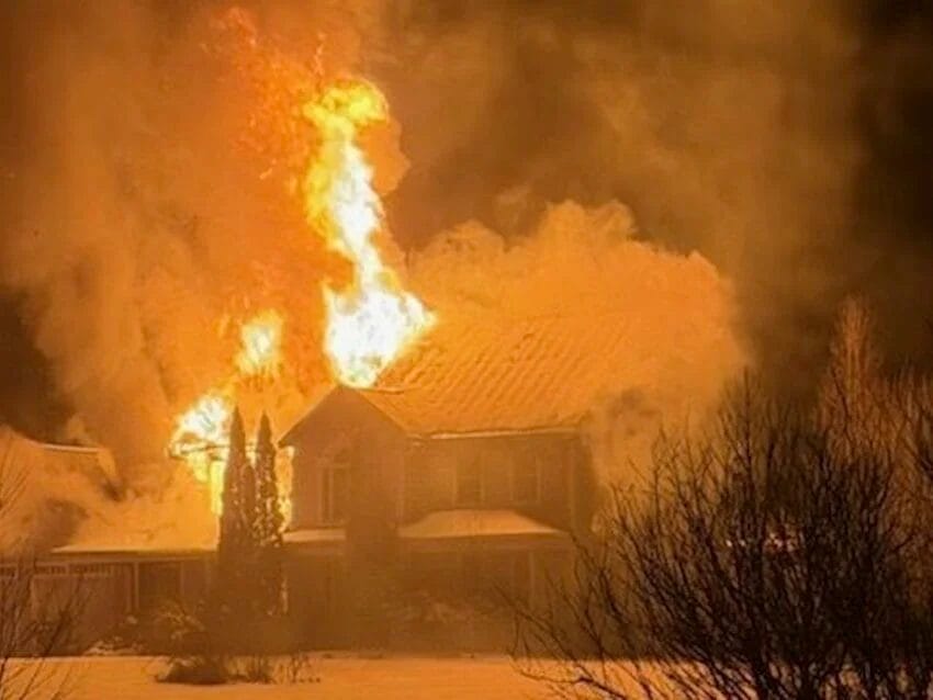 1 Person Dies in Oakham House Fire During Frigid Night