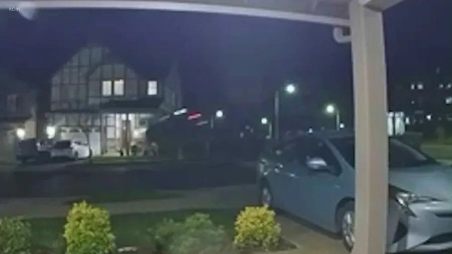 Truck Flies into Oregon Home: Shocking Video Footage