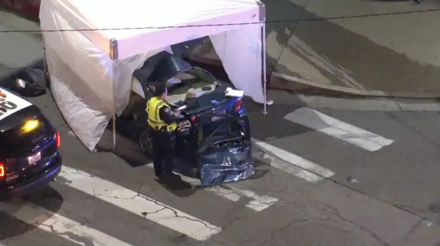 30-year-old man killed, 2 injured in Pacoima pole crash