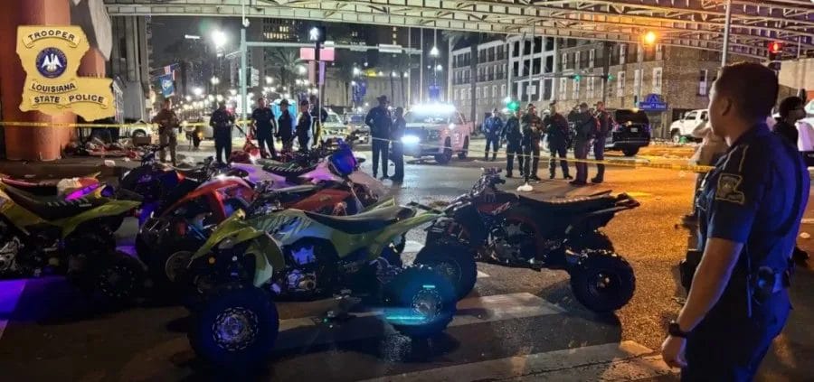 Four-wheelers, dirt bikes confiscated for reckless driving in New Orleans
