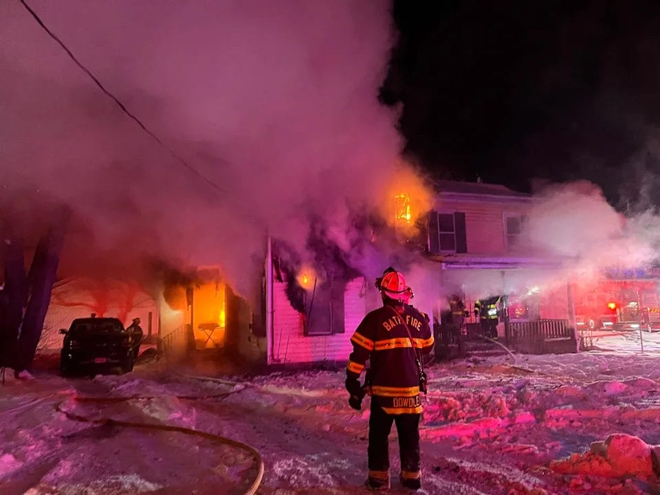 60-year-old man dies in Village of Bath house fire: Officials investigating