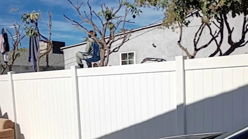 Little Girl, Grandfather Stabbed in Sunland: Suspect Search Underway