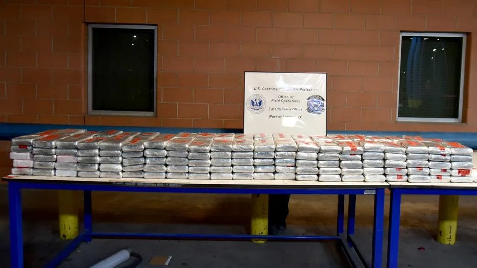 Over 190,000 “lethal” doses of cocaine seized in Valentine’s Day week bust at southern border