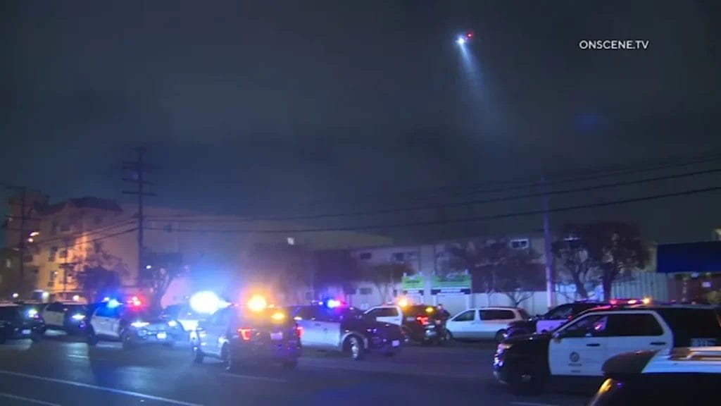 Man in his 20s shot dead in North Hollywood; 5 suspects apprehended
