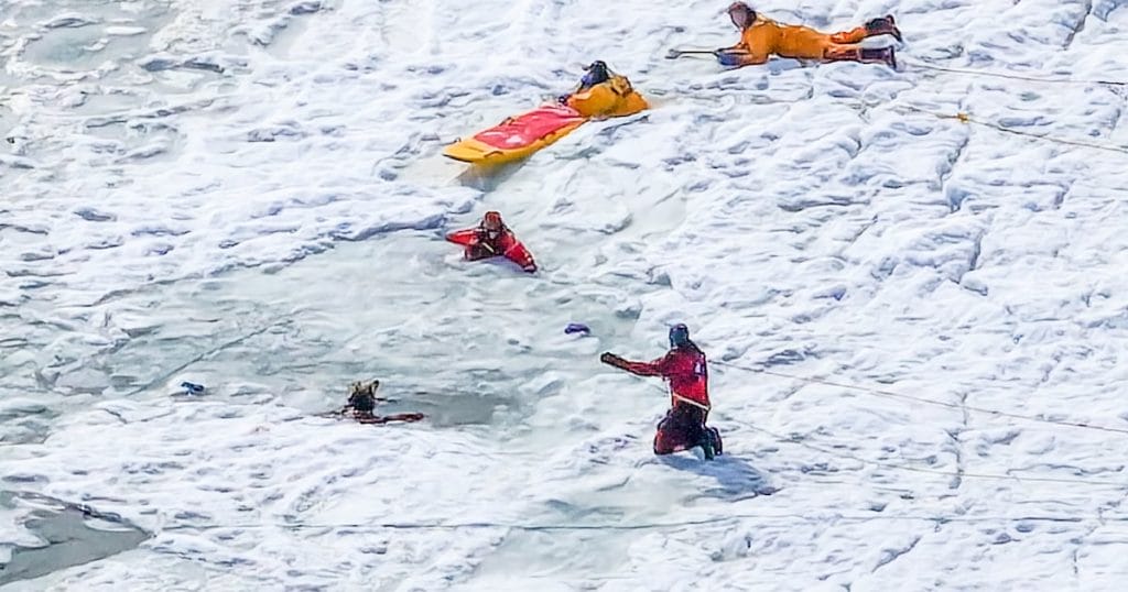 Search for Missing Man Paused as Rescuers Hospitalized in Eastham