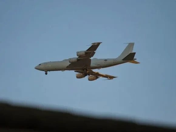 ‘Doomsday’ plane again spotted flying low over California — as Iran tensions rocket