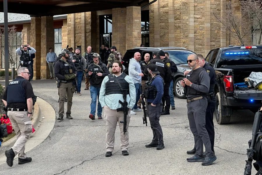 Armed Man Rams Vehicle into Michigan Synagogue, Shot and Killed by Security