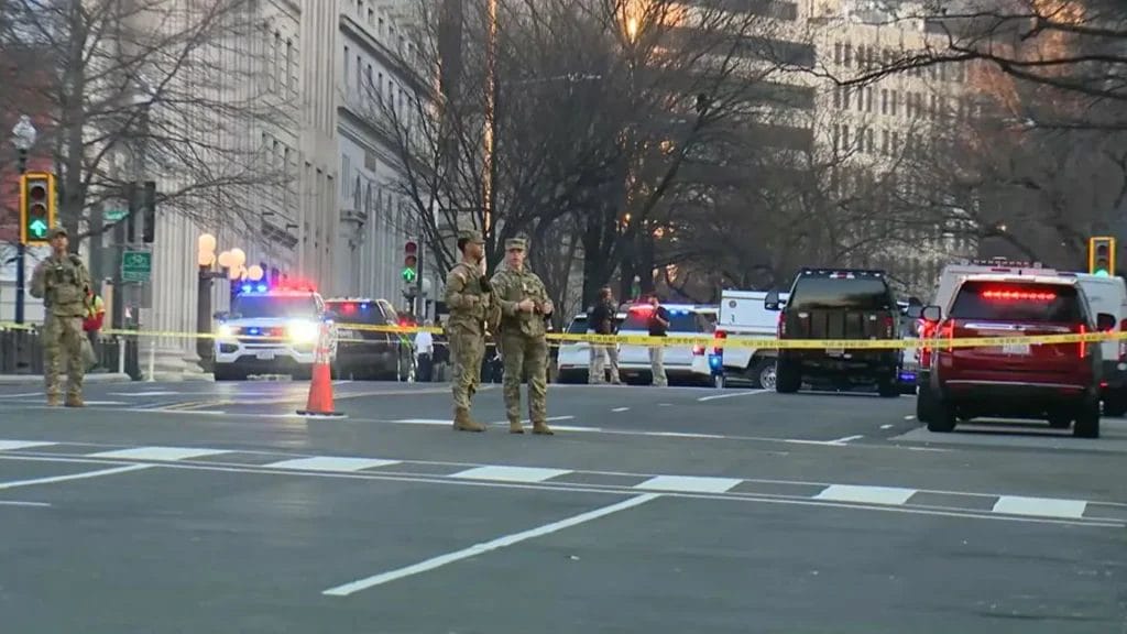 Van Smashes into White House Security Barricade, DC Streets Locked Down