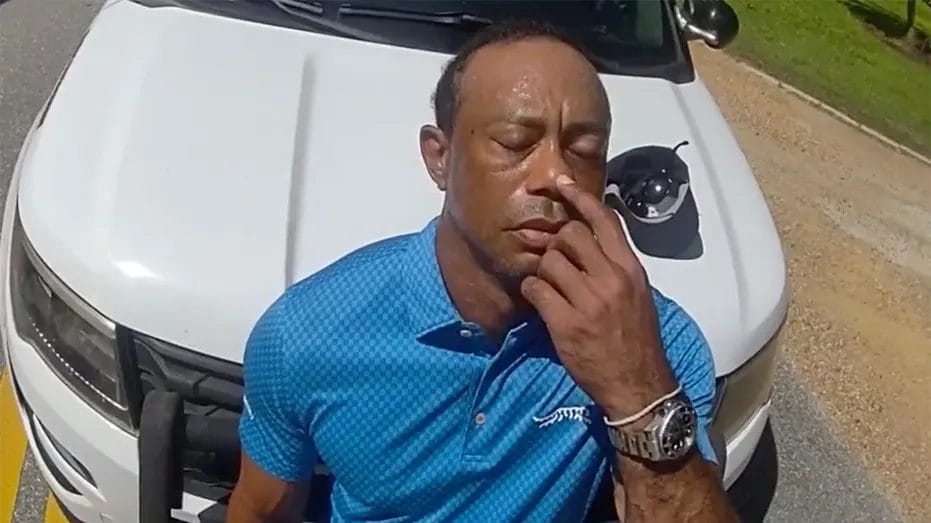 Tiger Woods’ entire sobriety test caught on bodycam footage: ‘I’m getting arrested?’